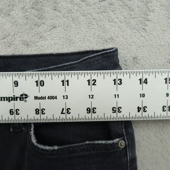 Hudson Jeans Women's Size 28 Gray High-Rise Super Skinny 27" Inseam Distressed - Picture 4 of 16